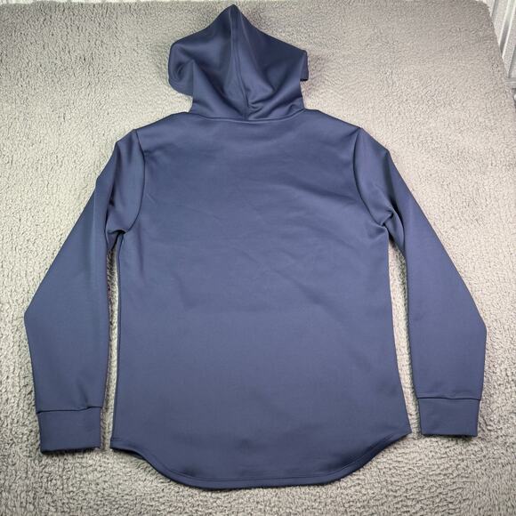 Legends Hawthorne Tech Hoodie Mens Large Blue Pullover Drawstring Performance - Picture 6 of 10